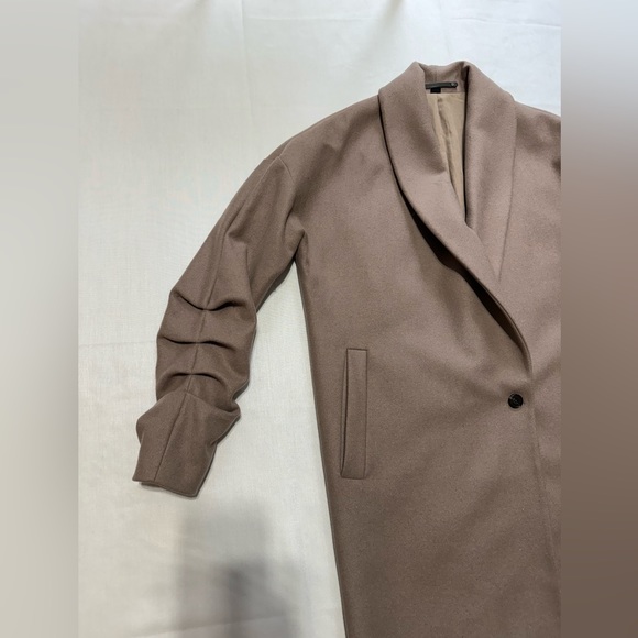 ALLSAINTS Woman’s Wool blend Coat NWOT. - Picture 3 of 16